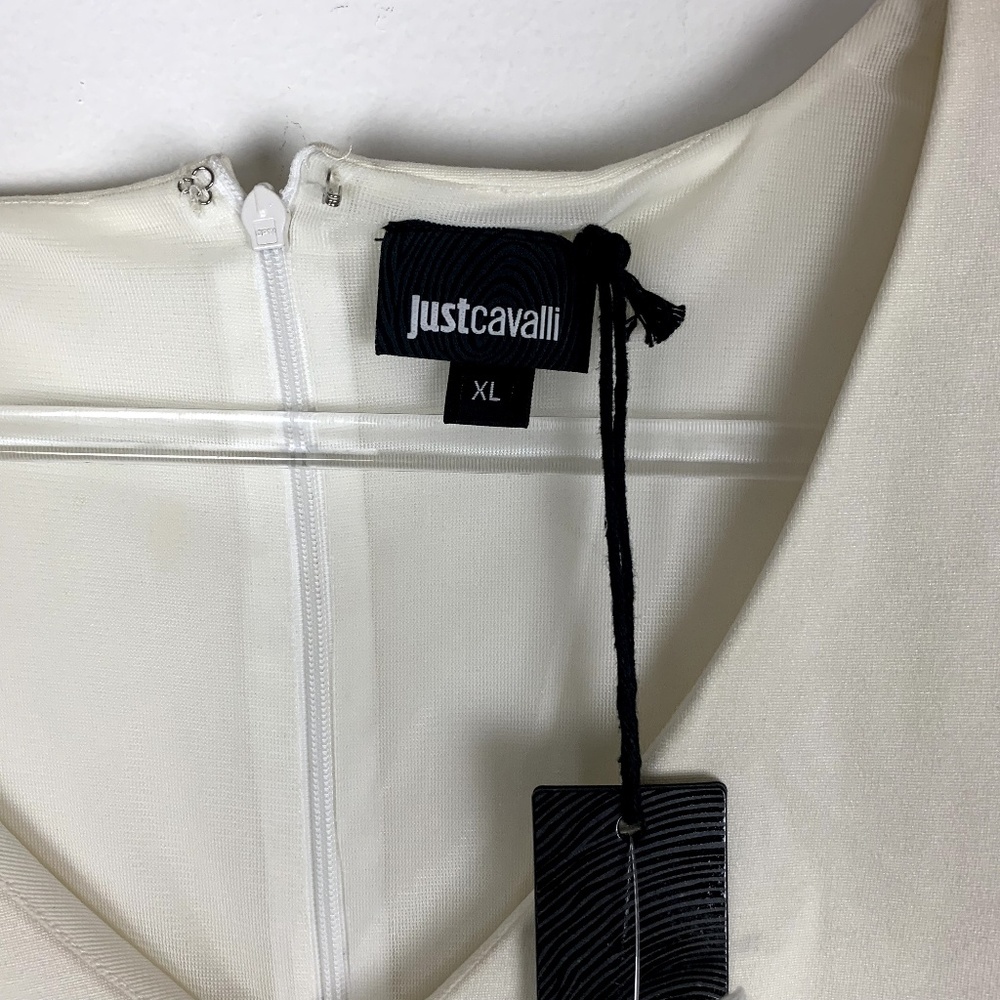 Ponite Black and Ivory color block dress